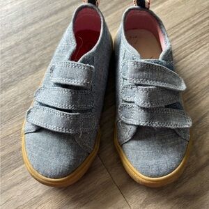 Target Gray Sneakers with Velcro Straps